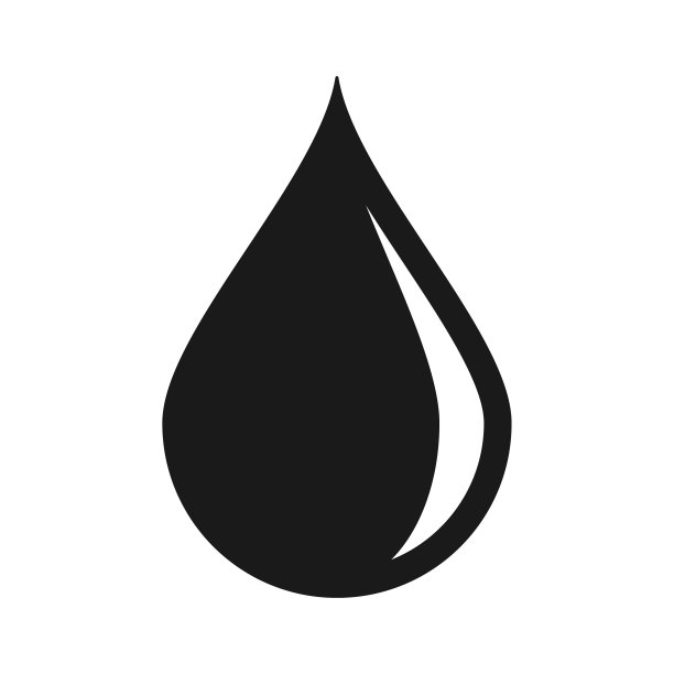 形状的图标。简单形状液体符号。水或油星座。雨漏标志。水的标志。孤立在白色背景上。矢量插图形象。图片下载