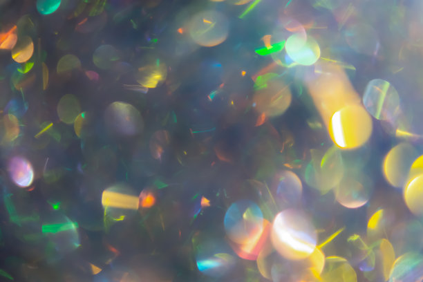 抽象的假日背景由多种颜色的散景制成图片下载