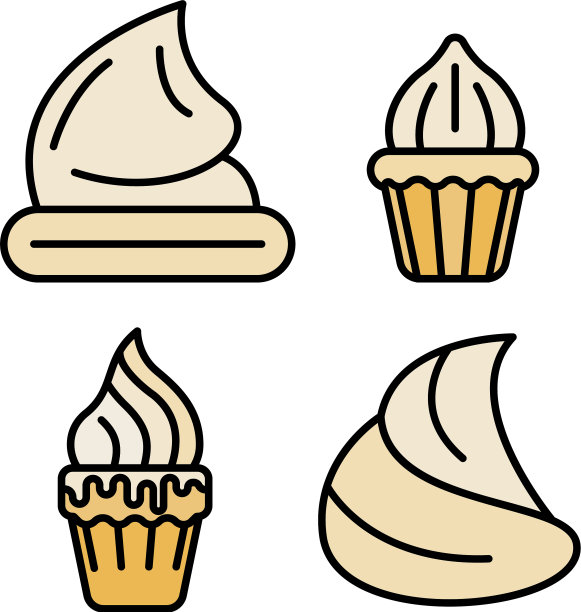 蛋白霜图标固定图片下载