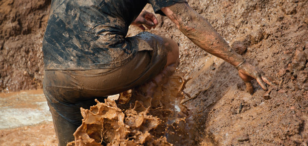 泥比赛跑步图片下载