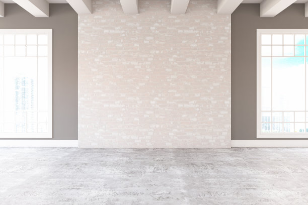 有窗户的空房间图片下载