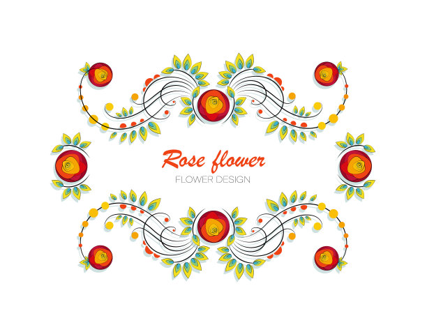 玫瑰框背景一束图片下载