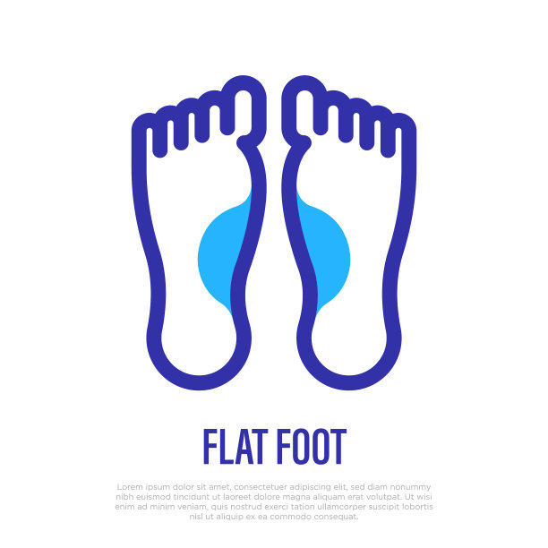 平脚细线图标脚图片下载