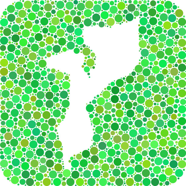 地图莫桑比克-用模板点马赛克图片下载