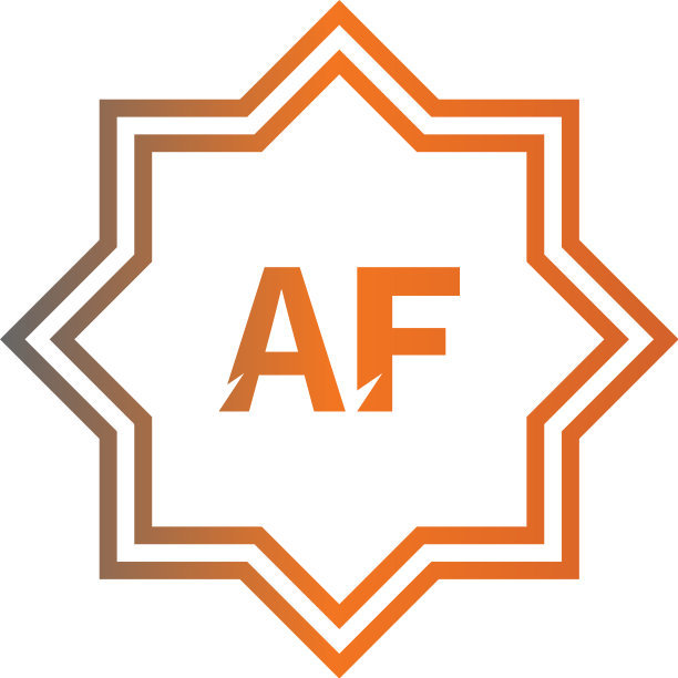 方形af标志字母设计图片下载