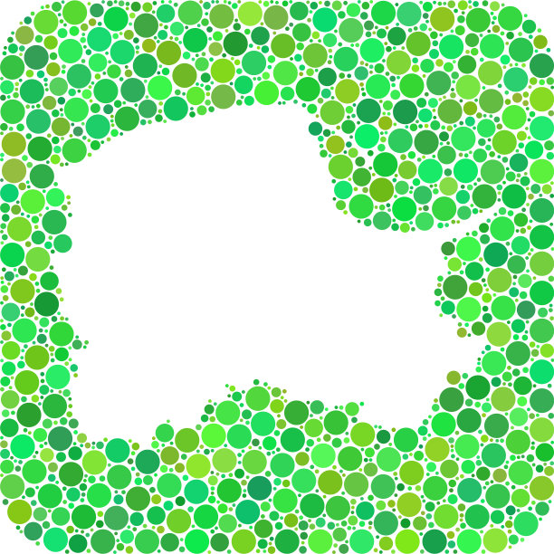 地图波美拉尼亚省-虚线拼贴图片下载