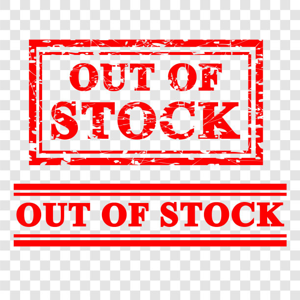 2款劣质红色橡皮图章出库存图片下载