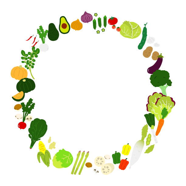 蔬菜平面插图矢量火焰图片下载