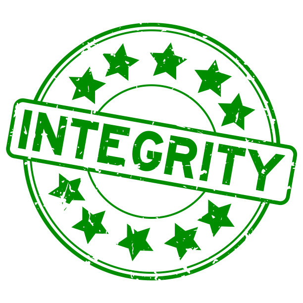 垃圾绿色完整字与星形图标圆形橡胶印章印章在白色背景图片下载