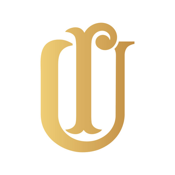 金色的字母组合。图片下载