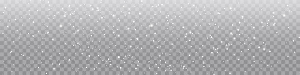 矢量大雪，雪花形状各异。雪花，雪的背景。下降的圣诞节图片下载