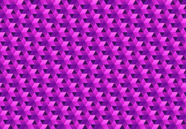 复古几何无缝图案，面，水晶，花图片下载