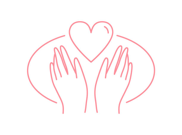 人的手与心平在图片下载