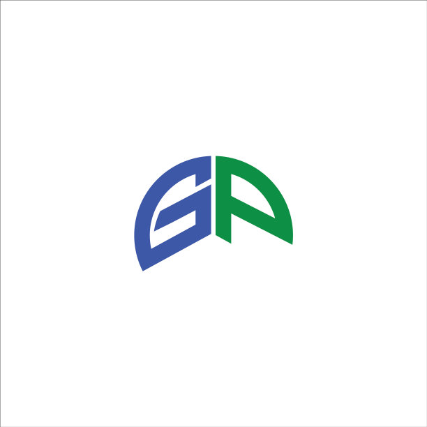 GP或PG字母标志设计模板图片下载