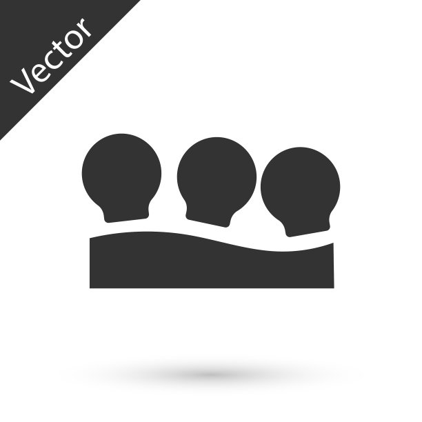 灰色真空罐图标孤立在白色背景图片下载