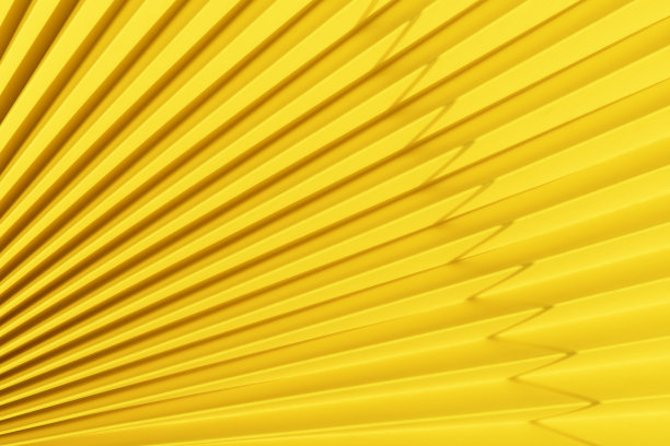 照亮黄色纸扇纹理图片下载