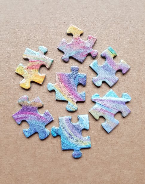 拼图的碎片图片下载