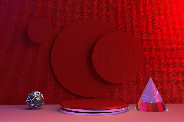 红色显示图片下载