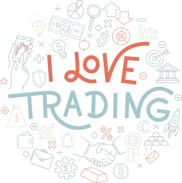 交易交易圆形模式背景我喜欢图片下载