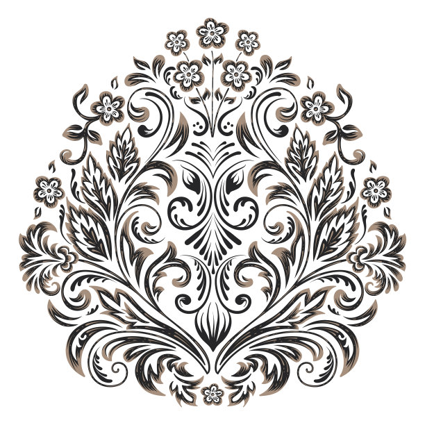 大马士革元素孤立的大马士革中心图片下载