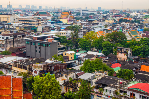 欣赏曼谷的城市景观图片下载