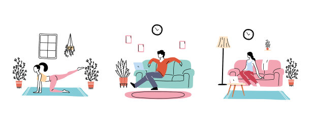 设置图标隔离和保持社交距离图片下载