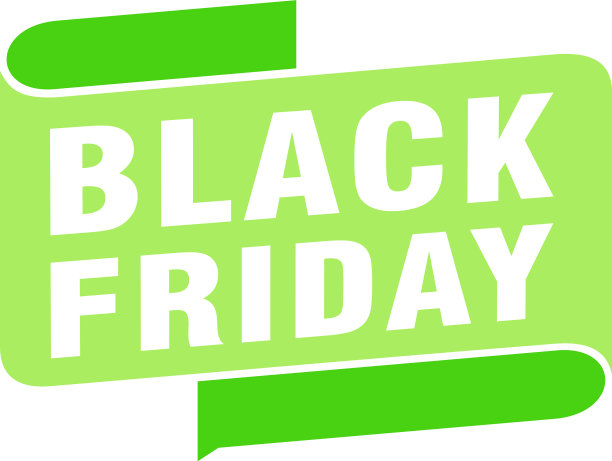 黑色星期五促销题词设计模板图片下载