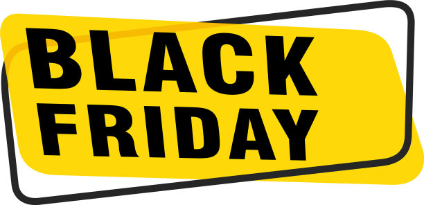 黑色星期五促销题词设计模板图片下载