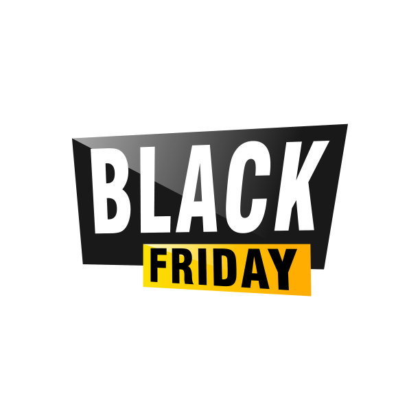 黑色星期五促销题词设计模板图片下载