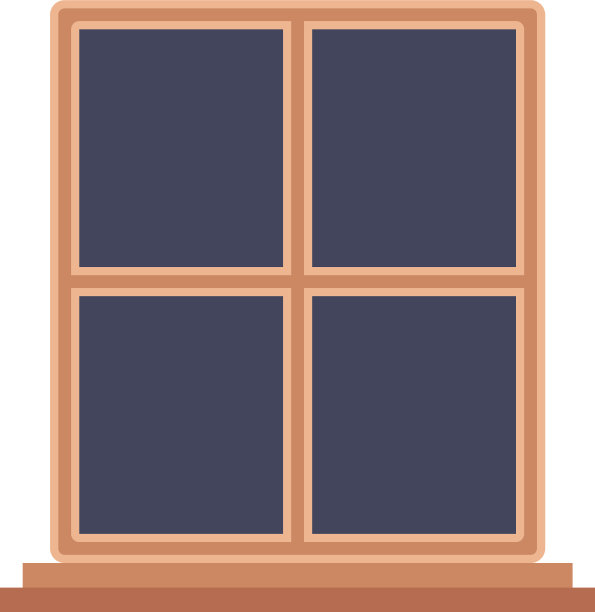 隔离木窗设计图片下载