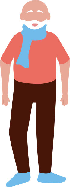 爷爷阿凡达老人设计图片下载