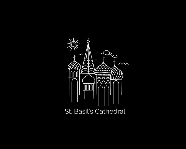 圣巴塞尔大教堂红场莫斯科俄罗斯单位图片下载