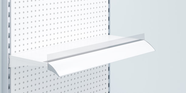 空超市货架关闭图片下载