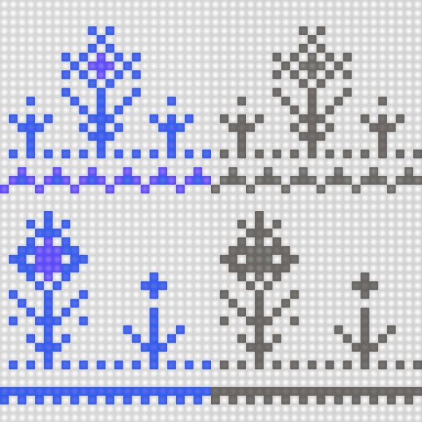 几何无缝编织方案图案背景图片下载