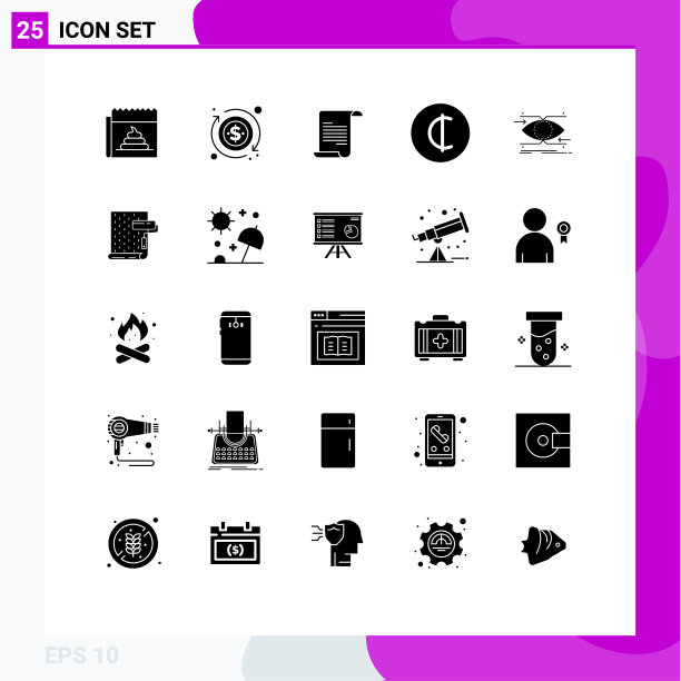 通用图标符号组25现代立体图片下载