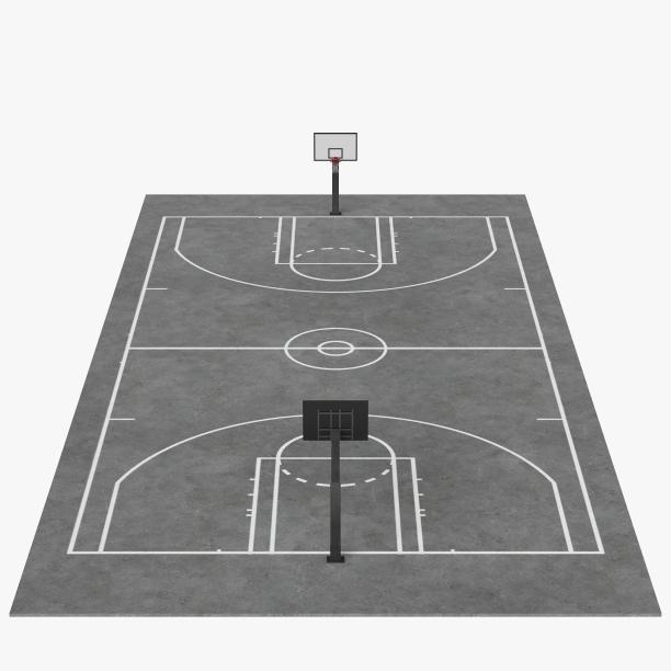室外篮球场图片下载