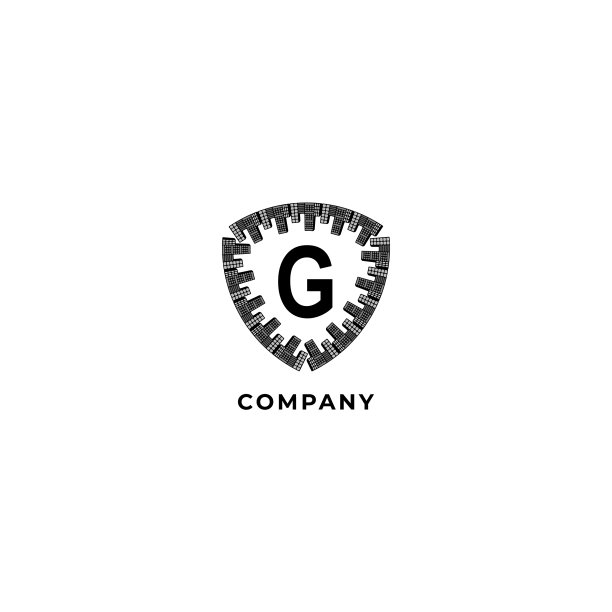 字母g字母表标志设计模板保险图片下载