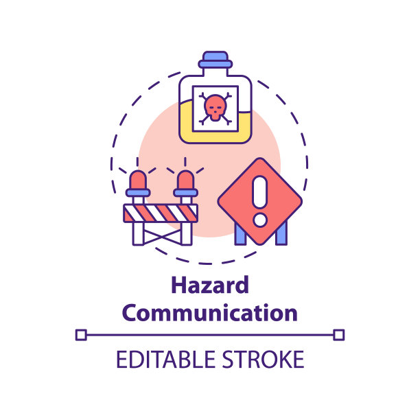 危害沟通概念图标图片下载