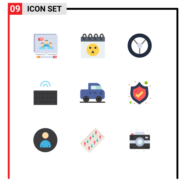 平色包的9个通用符号图片下载