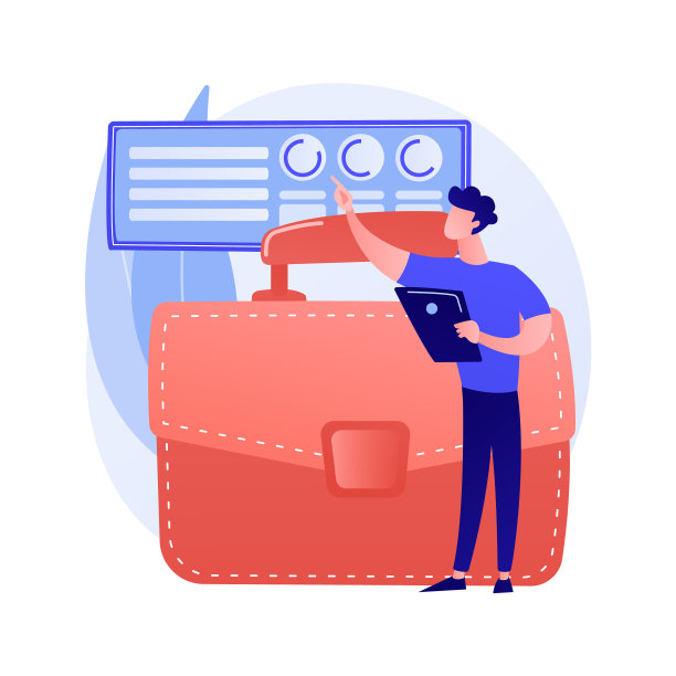 业务分析报告概念隐喻图片下载