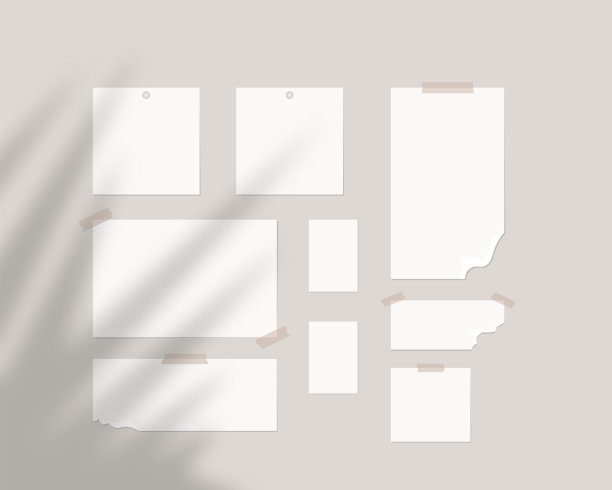 情绪板模型模板图片下载