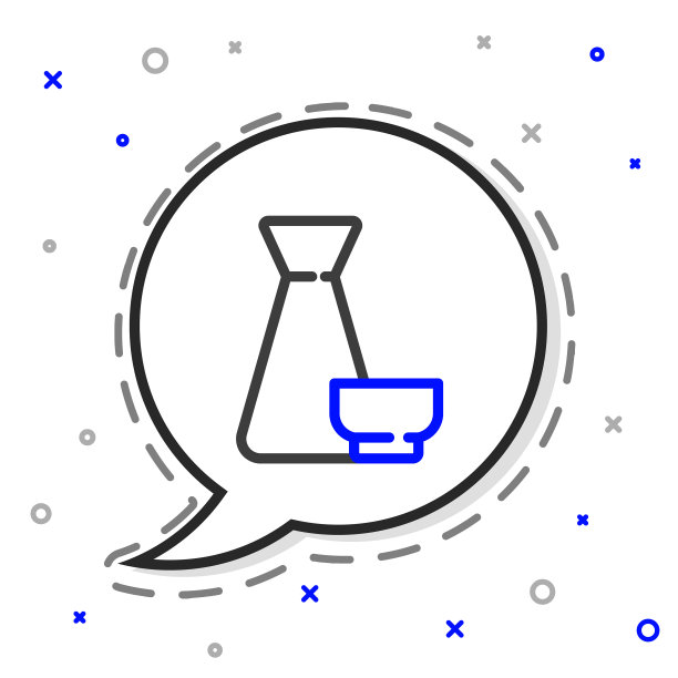 行中国传统茶道图标图片下载