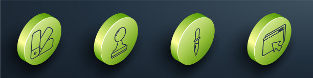 设置等距调色板引导邮票移液管图片下载