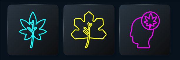 立线叶或叶人头用叶和叶图片下载