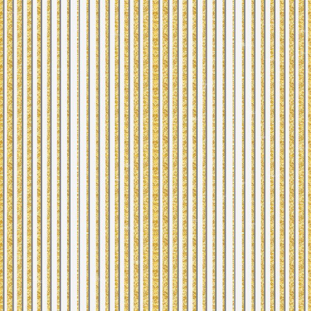 金灿灿的图案无缝带垂图片下载