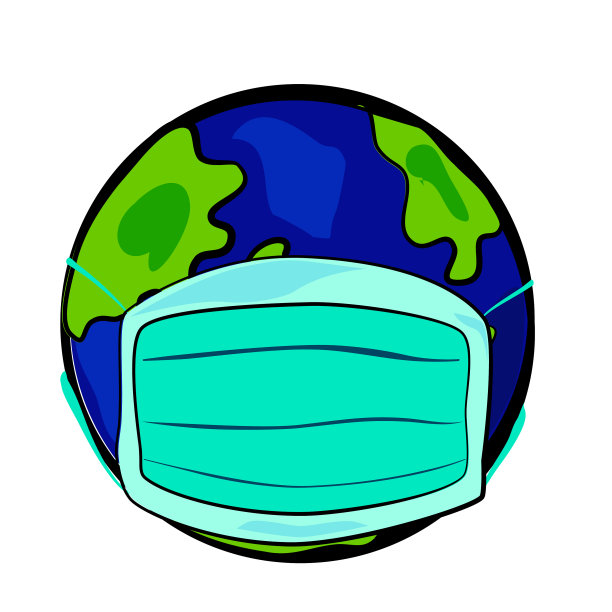 简单的病毒和细菌手绘草图图片下载