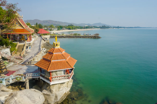 泰国华欣市美丽的海景图片下载