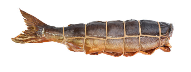 热熏鱼隔离。图片下载