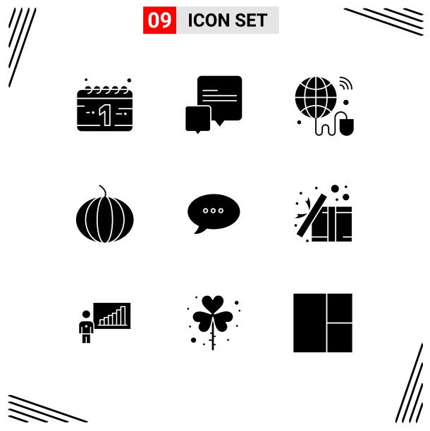 组9固体符号符号和符号图片下载