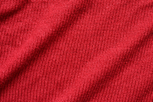 红色针织羊毛纹理背景图片下载